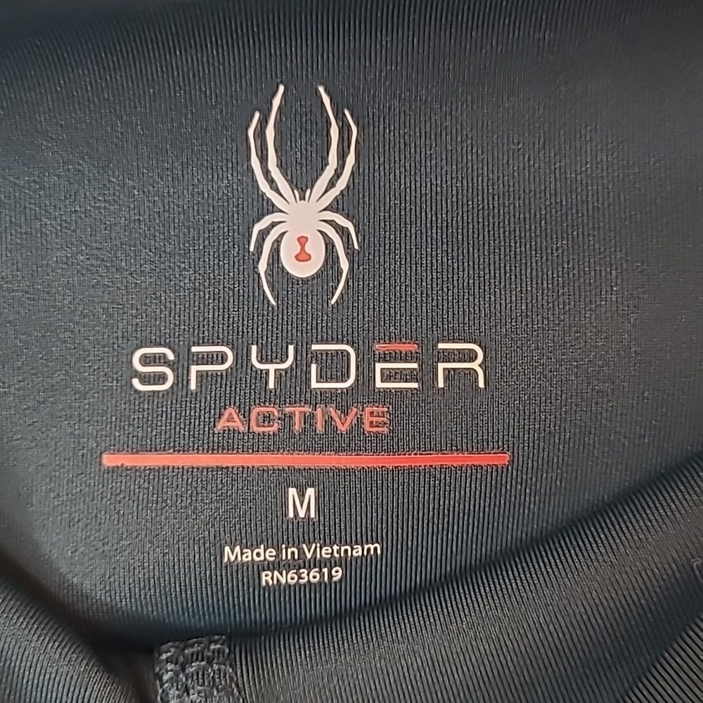 Spyder Dark Hunter Green Leggings Size Medium - Picture 5 of 6